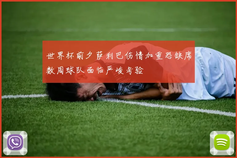 世界杯前夕萨利巴伤情加重恐缺席数周球队面临严峻考验
